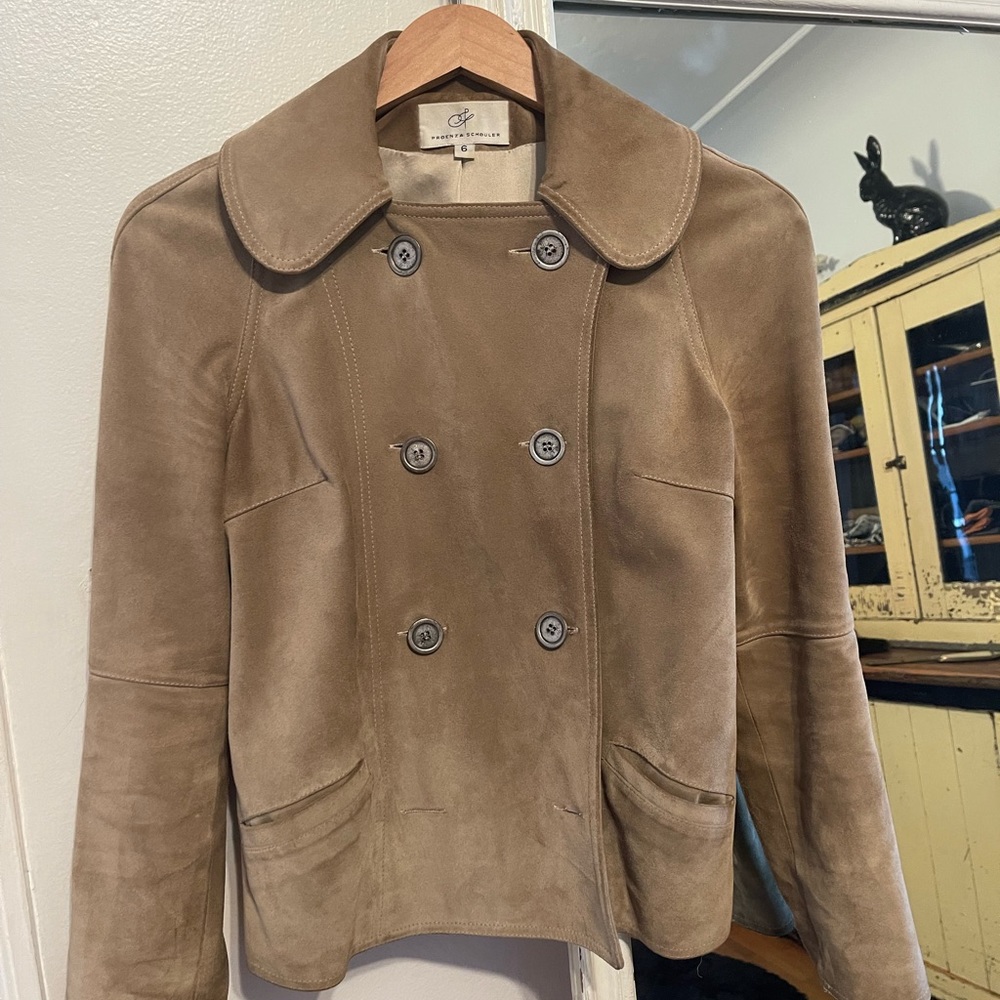 Proenza Schouler suede jacket